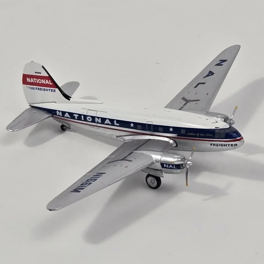 Vintage National Airlines Curtiss C-46 Commando Scale Airplane
